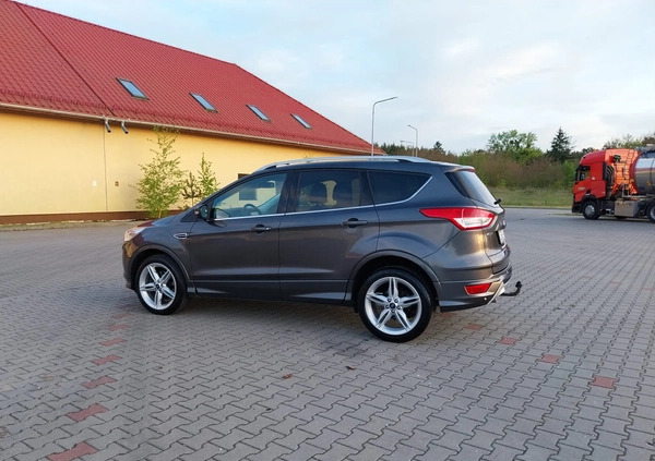 Ford Kuga cena 58900 przebieg: 198000, rok produkcji 2015 z Gryfino małe 379